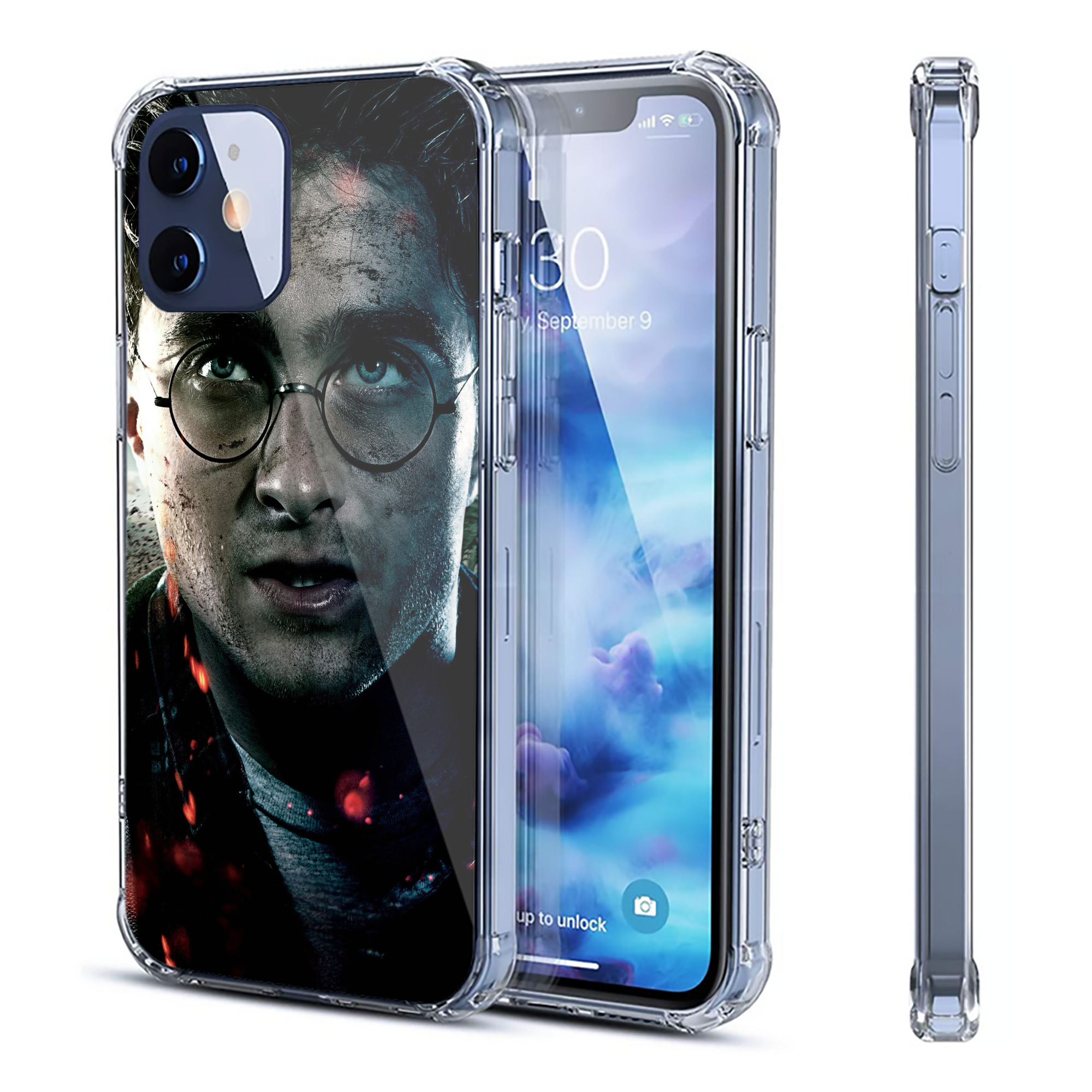 （画像用） Harry Potter ハリー・ポッターシリーズ 【iPhone 12シリーズ対応】透明スマホケース（クリアソフトケース）